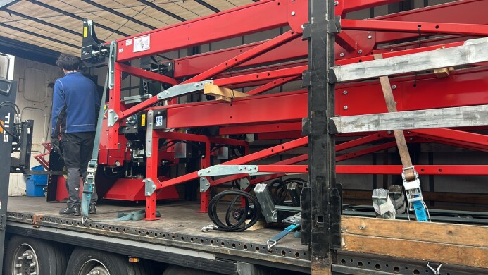 Neue Balfor-Maschinen auf dem Weg aus Italien 🇮🇹 Wir freuen uns darauf🔥💥