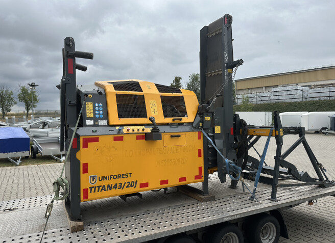 This time to a customer in Slovakia😁🇸🇰UNIFOREST Titan 43/20J