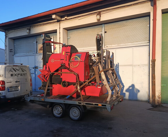 Půjčovna štípacích strojů 5000kč bez DPH/Den