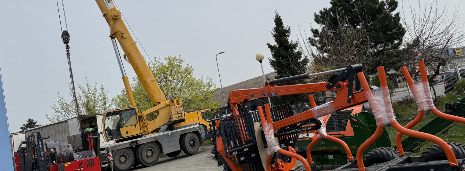 Dorazila nová MTM 10t + 6600, úžasný stroj!