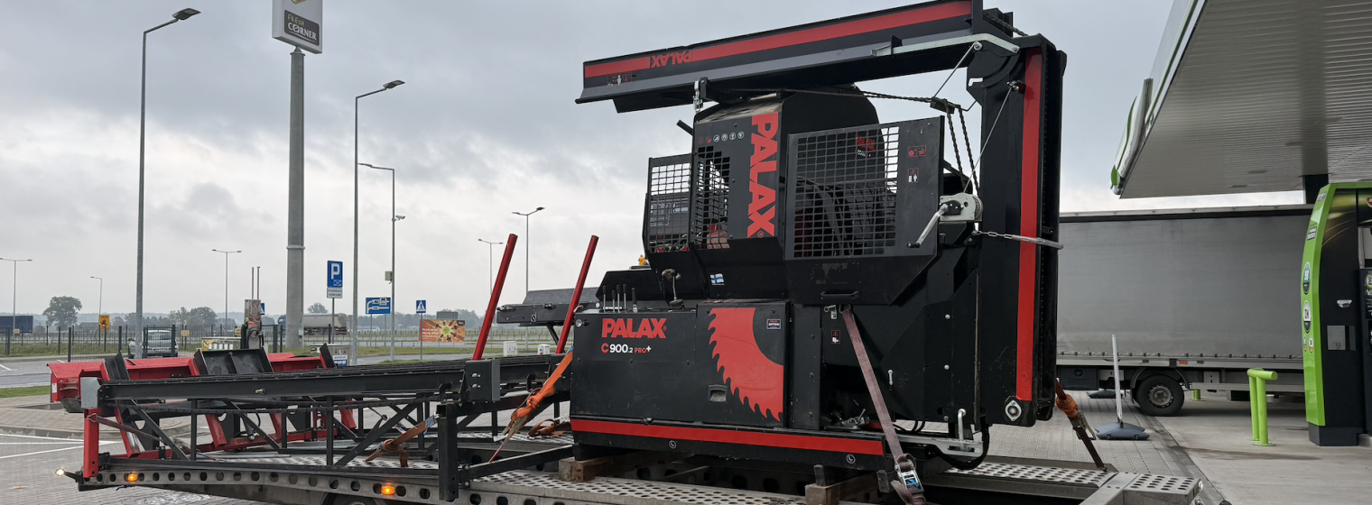 Další cesta, nyní s Palax C900.2 PRO+ stůl PALAX MEGA